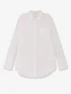 The Row Ment Cotton Popeline Shirt In White