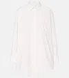 The Row Luka Cotton Shirt In White