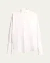 The Row Ment Poplin Button-down Shirt In White