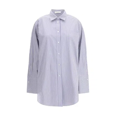 The Row Ment Shirt In Blue