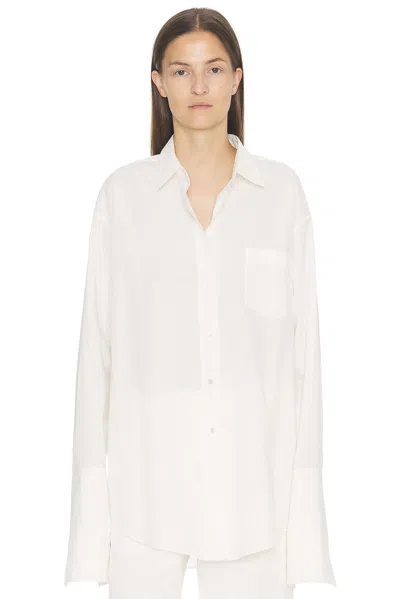 The Row Ment Shirt In White