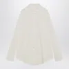 The Row Oversized Poplin Shirt In White
