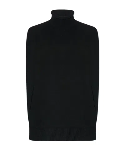 The Row Meo Turtleneck Sweater In Black