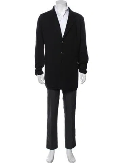 Pre-owned The Row Merino Wool Jacket In Black