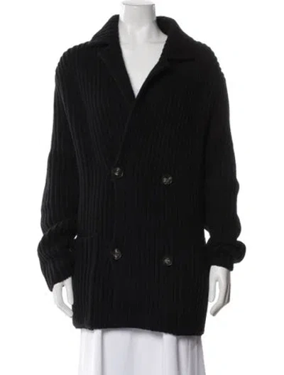 Pre-owned The Row Merino Wool V-neck Cardigan In Multi