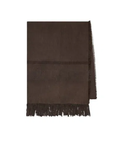 The Row Merisi Scarf In Brown