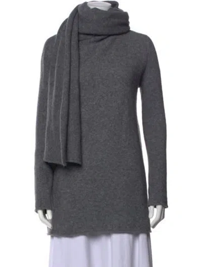 Pre-owned The Row Merriah Cashmere Sweater In Grey