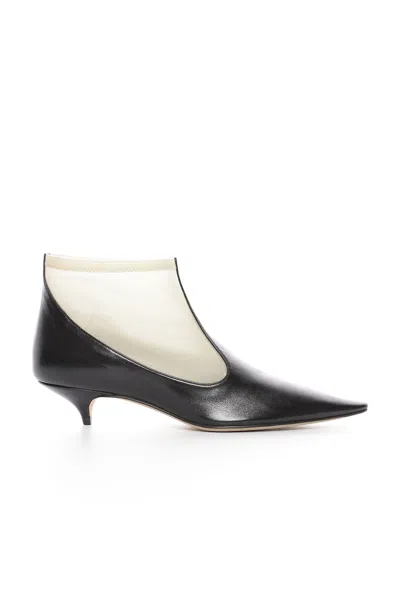 THE ROW MESH ANKLE BOOT