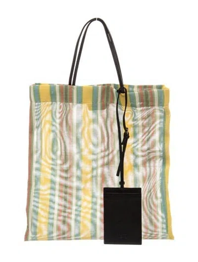 Pre-owned The Row Mesh Barn Tote Mini In Multi