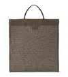 The Row Mesh Geometric Barn Mini Tote Bag