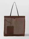 The Row Mesh Shopping Bag Dual Handles