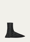THE ROW MESH SOCK ANKLE BOOTS