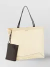 The Row Mesh Tote Bag Dual Handles In Neutral