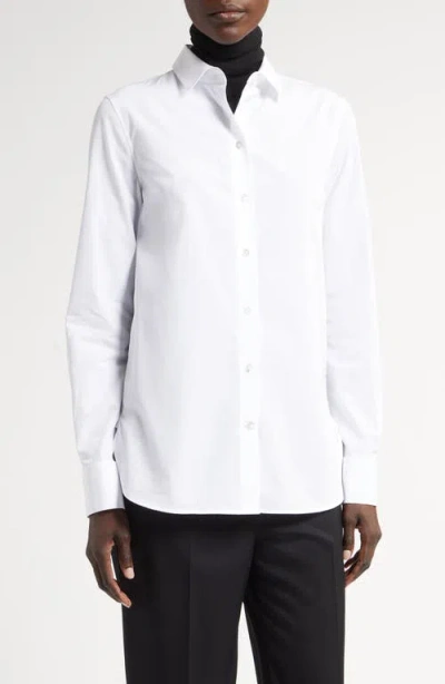 THE ROW THE ROW METIS COTTON BUTTON-UP SHIRT