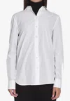 The Row Collared Neck Regular Fit Long Sleeves In White