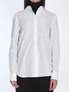 The Row Collared Neck Regular Fit Long Sleeves In White