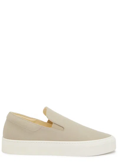The Row Mh Canvas Sneakers In Neutral