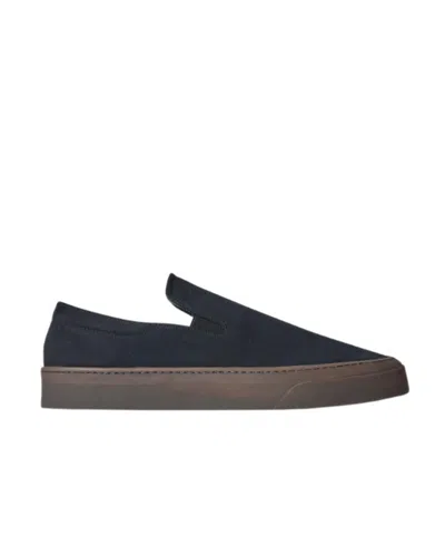 The Row Mh Slip On Shoe In Brown