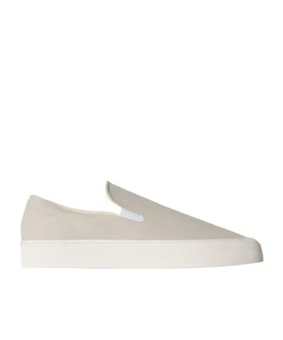 The Row Mh Slip On Shoe In Gray