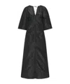 The Row Mia Dress In Silk In Black