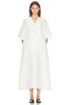 The Row Mia Dress In White