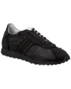 The Row Velvet Adjustable Sneakers Suede Finish
