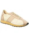 The Row Moveo Fray Detail Sneaker In Neutral