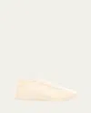 The Row Mica Leather Low-top Sneakers In White