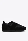 The Row Mica Low-top Sneakers In Black