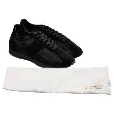 Pre-owned The Row Mica Ponyhair & Suede Women's Sneakers Black Eu 40 Us 10 - Nwob