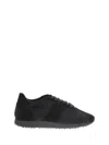 The Row Velvet Adjustable Sneakers Suede Finish