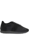 The Row Velvet Adjustable Sneakers Suede Finish
