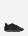 The Row Velvet Adjustable Sneakers Suede Finish