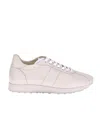 The Row Nappa Leather Low-top Sneakers In Neutral