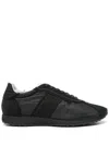 The Row Sneakers Mica In Tessuto Nero Uomo In Black