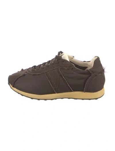 Pre-owned The Row Mica Sneakers In Brown