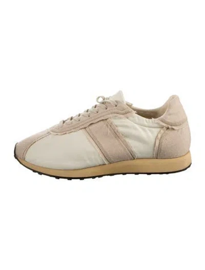 Pre-owned The Row Mica Sneakers In Gold