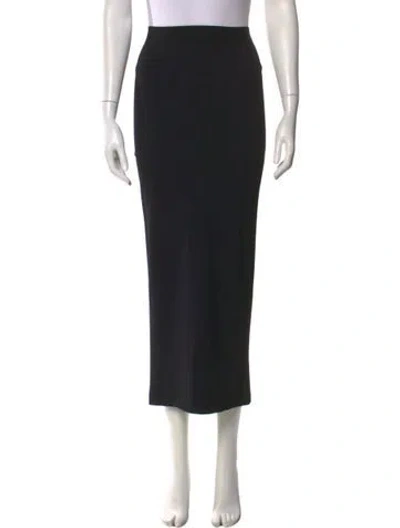 Pre-owned The Row Midi Length Skirt In Black