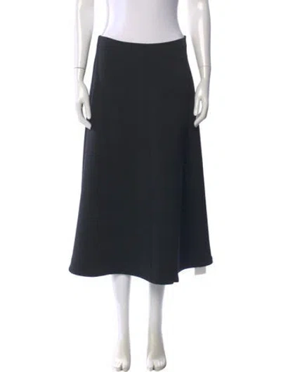 Pre-owned The Row Midi Length Skirt In Green