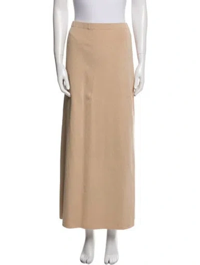 Pre-owned The Row Midi Length Skirt In Neutral