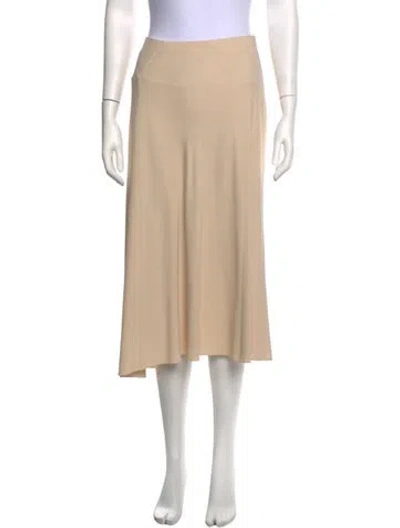 Pre-owned The Row Midi Length Skirt In Neutrals