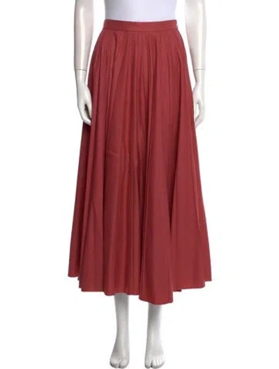 Pre-owned The Row Midi Length Skirt In Pink