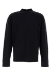 The Row Midnight Blue Stretch Cashmere Blend Hermann Sweater In Blue
