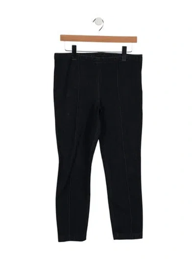 Pre-owned The Row Mid-rise Skinny Leg Jeans In Blue