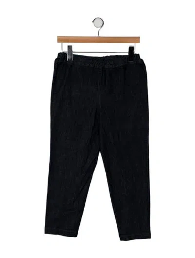 Pre-owned The Row Mid-rise Straight Leg Jeans In Blue