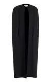 The Row Milda Cashmere Coat In Black