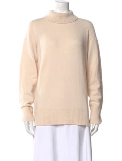 Pre-owned The Row Milina Top Wool Sweater W/ Tags In Neutral