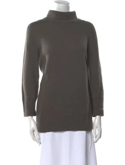 Pre-owned The Row Milina Wool Sweater In Gray