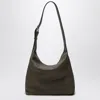 The Row Isa Buckle-fastening Leather Shoulder Bag In Green