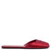 The Row Milla Satin Ballerina Mules